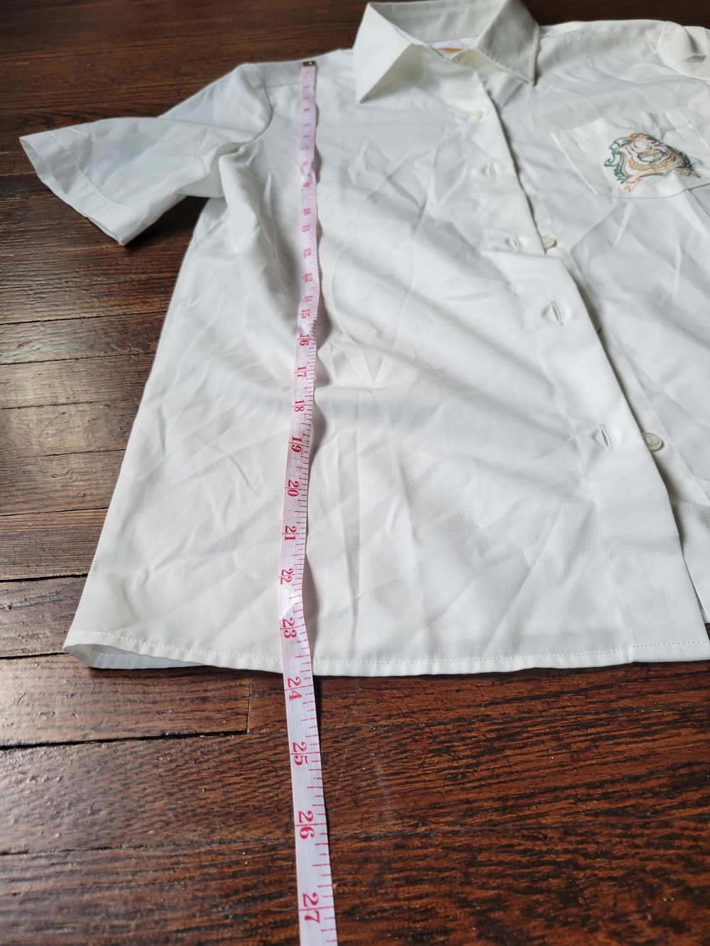 Swallowjk Japanese Junior High School Short-Sleeve Blouse Size Medium - Picture 7 of 13